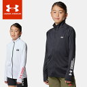 ☆アンダーアーマー ジュニア 水着 UA ラッシュ ガード フルジップ ジャケット ルーズ ジップアップ 長袖 吸汗速乾 ドライ ポケット付 UVカット プール...