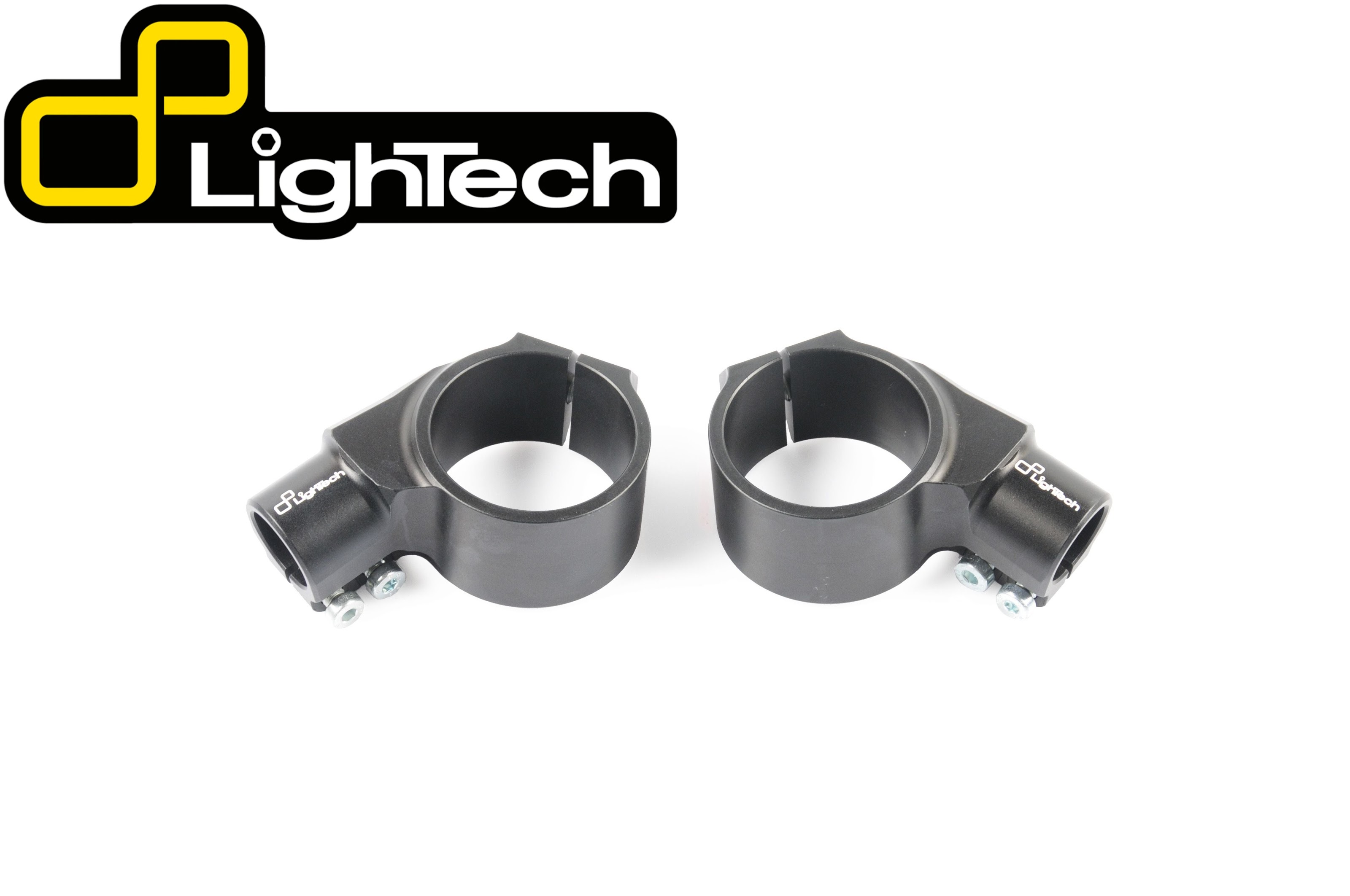 【正規輸入代理店】 LighTech - セパレートハンドルバー用クランプ オフセット 20mm ハンドル