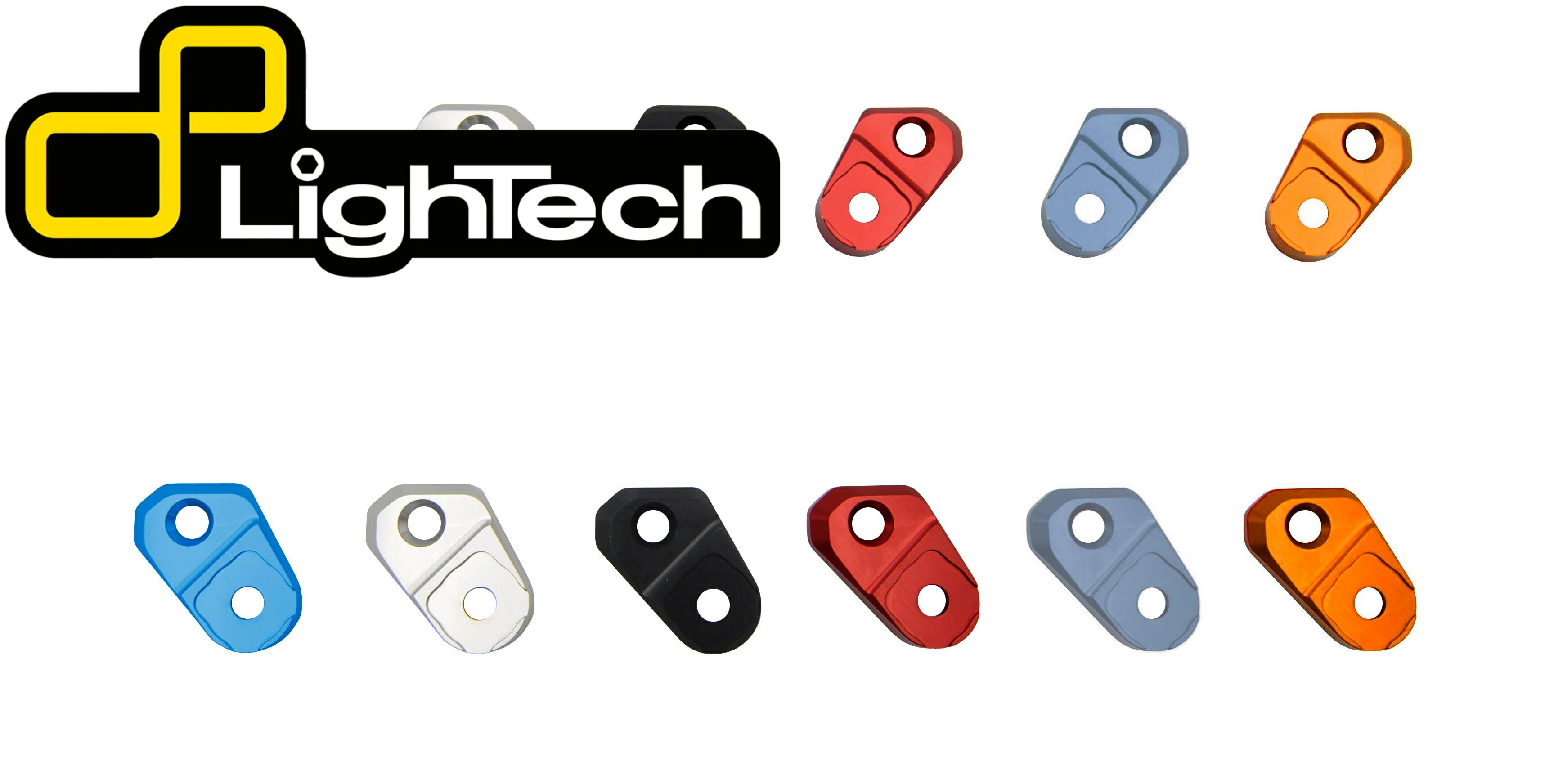 Rakuten - 【国内在庫】 LighTech - アジャスタブルステップキット専用 ステップバーホルダー (シフト側 / ブレーキ側 セット) ステップ