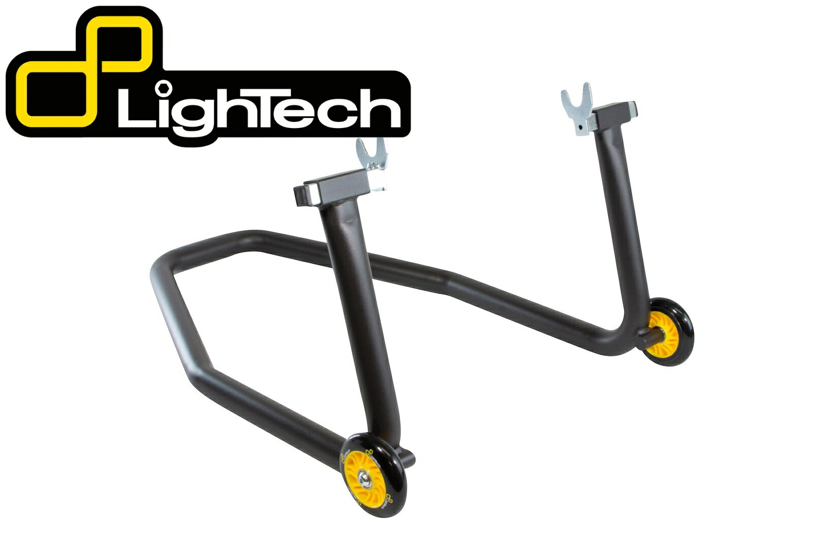 【国内在庫】 LighTech - スチール製 リアスタンド アタッチメントタイプ V字フック スタンド アプリリア トゥオーノ660 トゥオーノV4 ビーエムダブリュー ドゥカティ ムルティストラーダV4