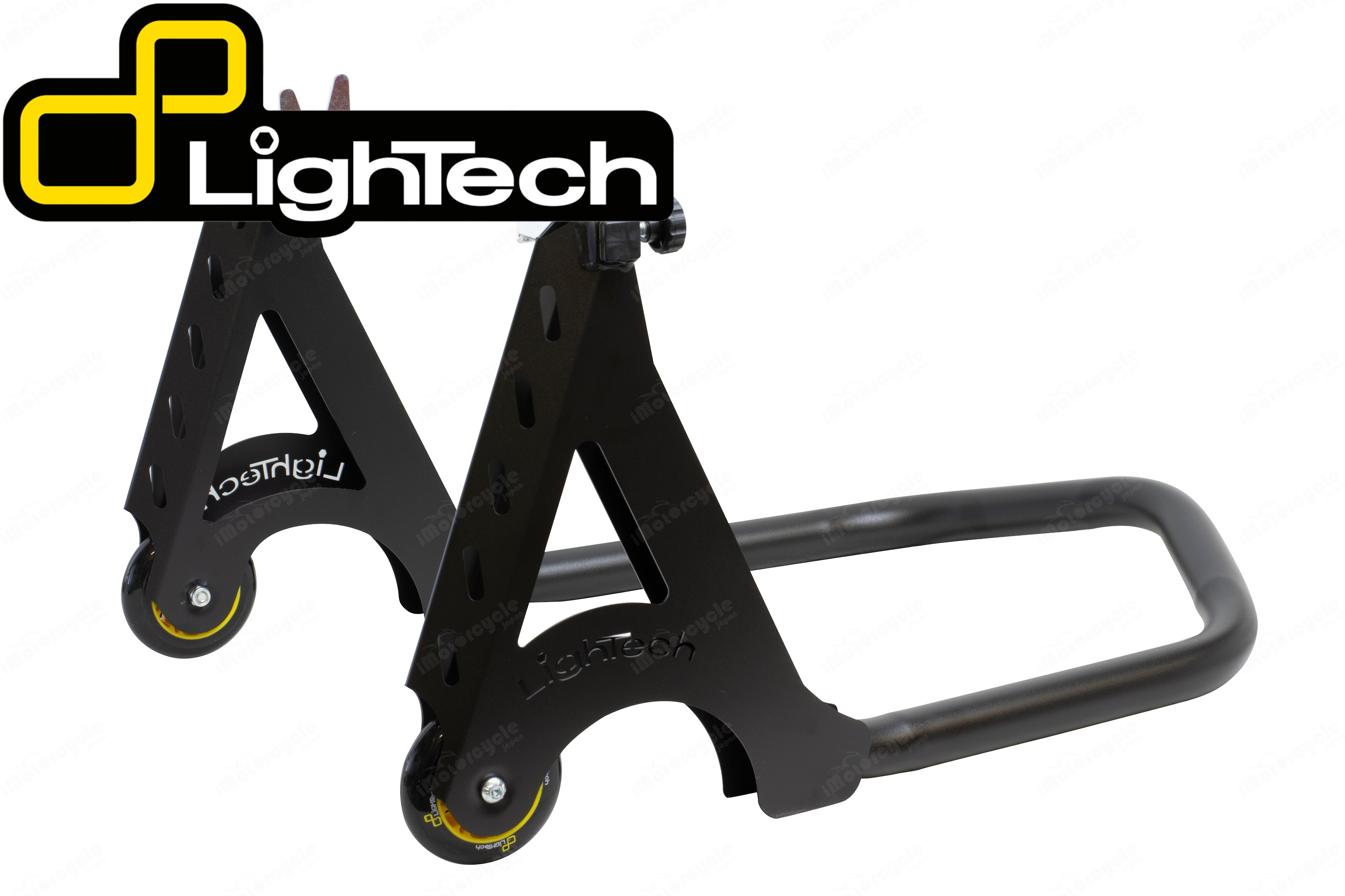 【正規輸入代理店】 LighTech - スチール製 リアスタンド アタッチメントタイプ V字フック スタンド アプリリア トゥオーノ660 トゥオーノV4 ビーエムダブリュー ドゥカティ