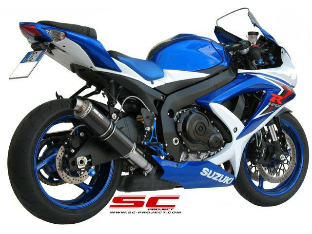 【正規輸入代理店】SC-PROJECT ( SCプロジェクト ) - GPスリップオン サイレンサー (消音バッフル付属) SUZUKI GSX-R 600 / 750 '08-10