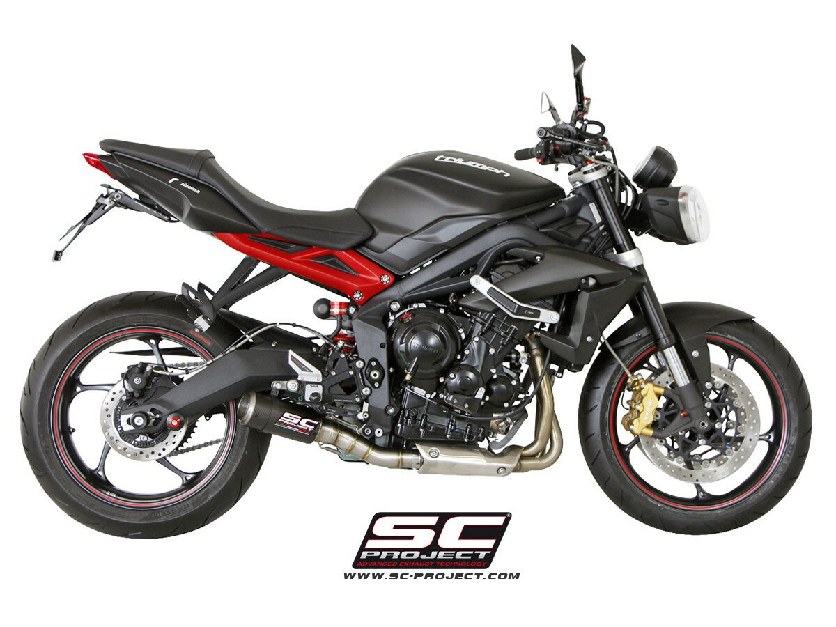 ͢ŹSC-PROJECT ( SCץ ) - CR-T åץ󥵥󥵡 STREET TRIPLE 675 / R / RX '13-16