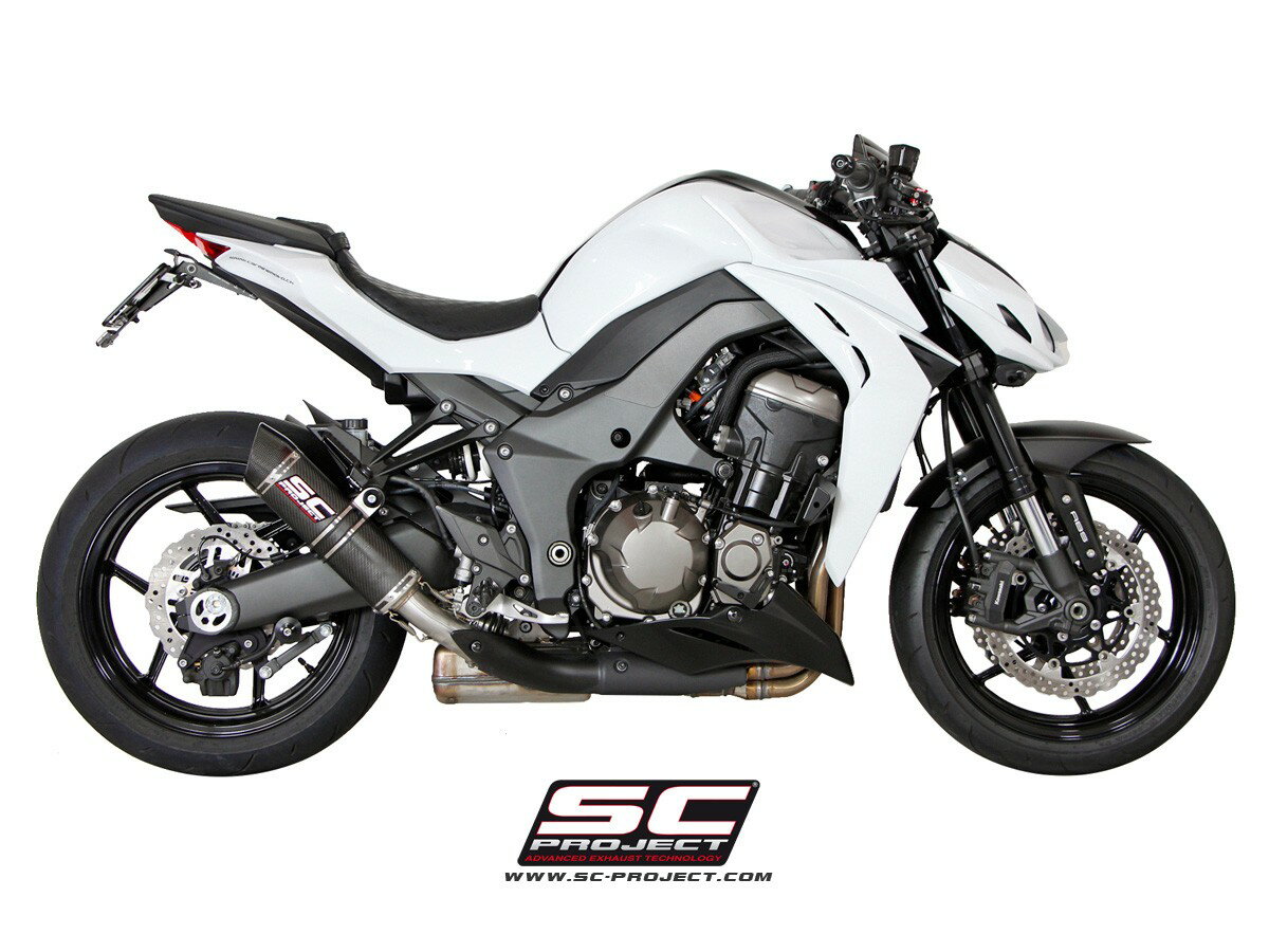 【正規輸入代理店】SC-PROJECT ( SCプロジェクト ) - GP-TECH スリップオン サイレンサー (消音バッフル付属) KAWASAKI NINJA Z1000 '14-16