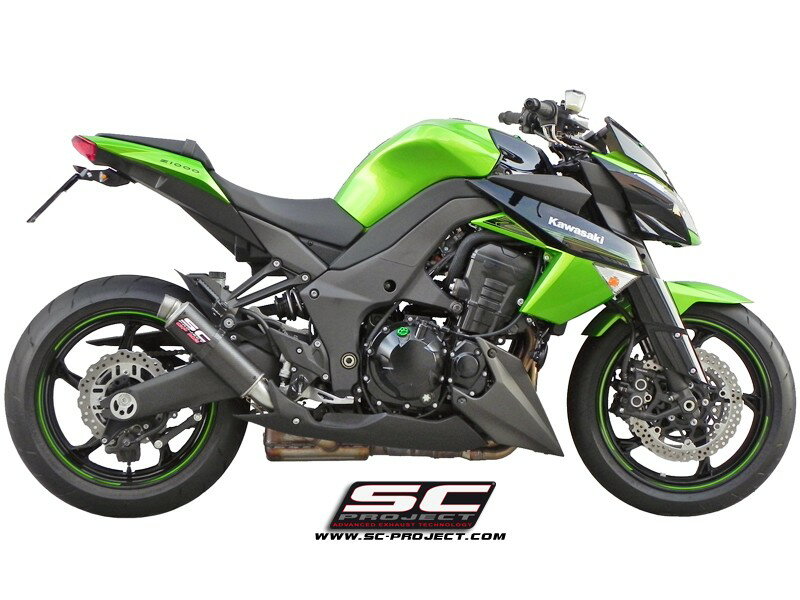 【正規輸入代理店】SC-PROJECT ( SCプロジェクト ) - GP-M2 ツイン スリップオンサイレンサー (消音バッフル付属) KAWASAKI Z1000 / NINJA 1000 '10-13