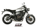 【正規輸入代理店】SC-PROJECT ( SCプロジェクト ) - フルエキゾーストシステム 2-1 & CR-T サイレンサー (ユーロ4対応 / 消音バッフル付属) MT-07 '17-20(2)