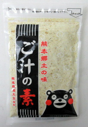 呉汁 ご汁の素 120g×4個 熊本県産大豆使用 れんげカンパニー くまモン ごじるの素 1