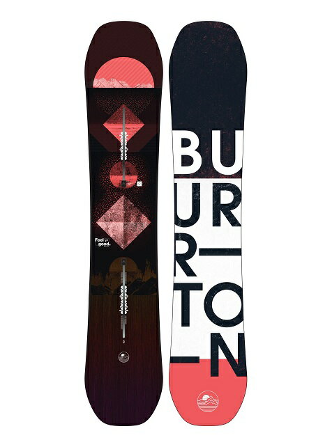 BURTON バートン 19-20モデル FEELGOOD フィールグッド レディース スノーボード 板 キャンバー フリーライド オールラウンド 【 送料無料 】 正規品 【ご注文後3日以内のご連絡で、商品発送前であればキャンセルを承ります。】