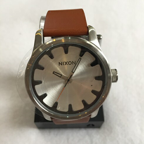 ニクソン 腕時計（メンズ） 【旧品】【送料無料】 【SALE】 NIXON WATHCH 時計 DRIVER LEATHER BLACK/BROWN 腕時計 通勤 通学 プレゼント