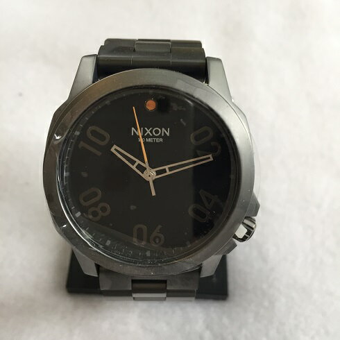 ニクソン 腕時計（メンズ） 【旧品】【送料無料】 【SALE】 NIXON WATHCH 時計 RANGER 45 GUNMETAL/BLACK 腕時計 通勤 通学 プレゼント