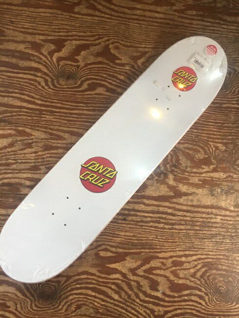 SANTACRUZ サンタクルーズ CLASSIC DOT スケートボードデッキ スケート デッキ ストリート おすすめ 大人 初心者 sk8 板 SKATEBOARD【送料無料】
