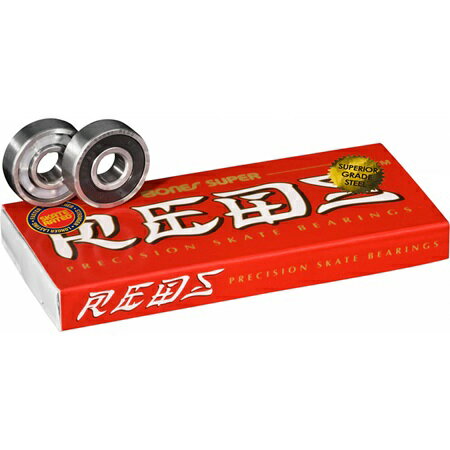 【送料無料】BONES ボーンズ ベアリング BONES® SUPER REDS® SKATEBOARD BEARINGS ストリート スケボー スケートボード オイル 8個入り 【送料無料】BONES ボーンズ ベアリング BONES® SUPER REDS® SKATEBOARD BEARINGS ストリート スケボー スケートボード オイル 8個入り
