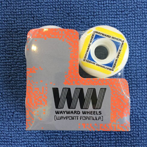 WAYWARD ワイワード Waypoint Formula スケボーウィール wheel タイヤ 83B 4個セット 【送料無料】 スケート sk8 52mm 53mm