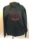 686 ICON BONDED ZIP FLEECE HOODY パーカー トレーナー 新品 型落ち 【送料無料】