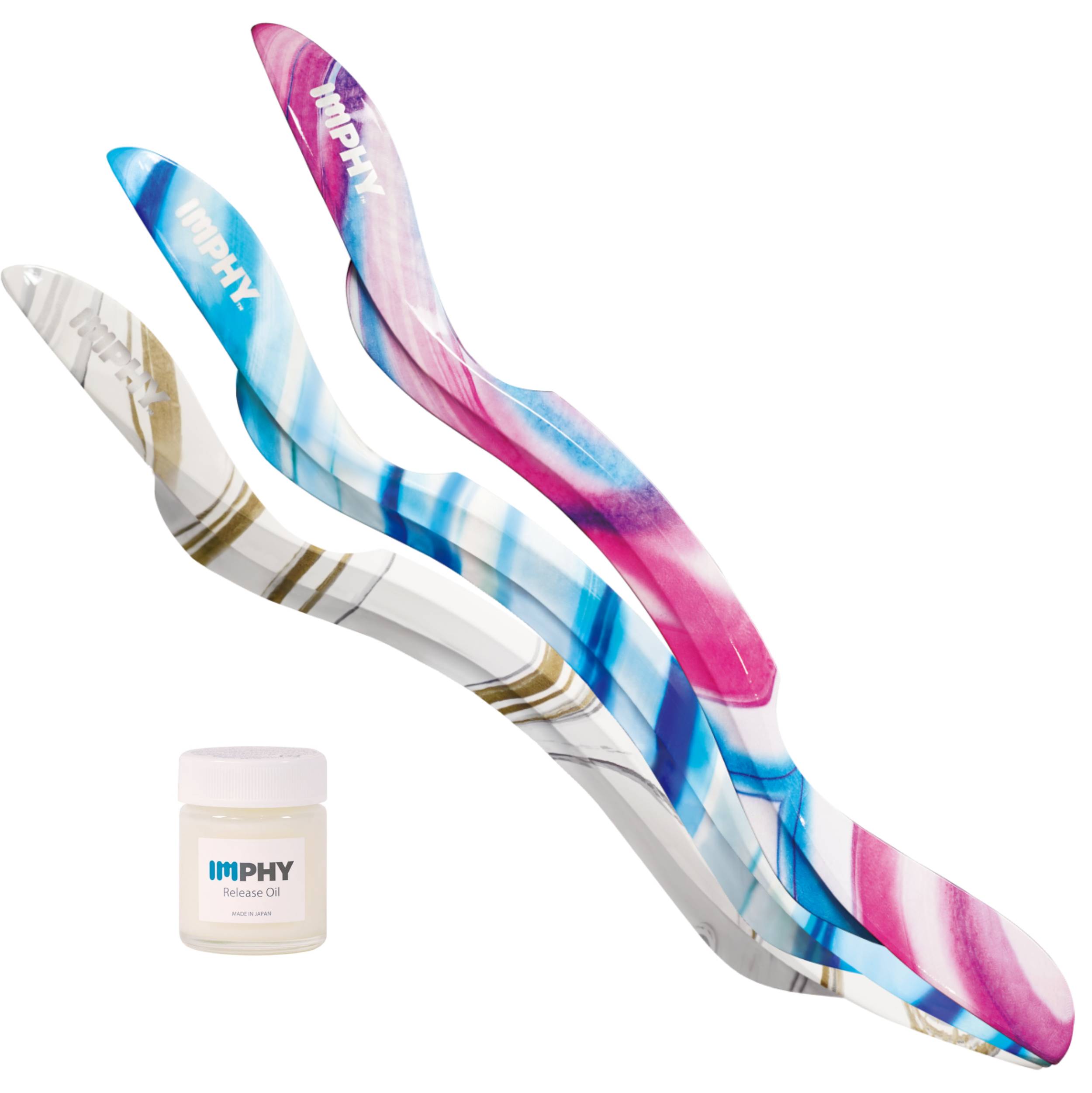 【公式セット特別価格550円OFF】インフィリリーススティック・リリースオイルセット(全3色)IMPHY筋膜リリース筋膜ストレッチマッサージかっさ特許構造3D構造エッジセルライト脚やせふくらはぎむくみ足痩せ筋肉腰痛肩こり姿勢疲労