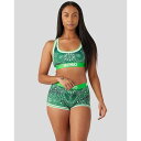 【SALE】LUCKY BANDANA SPORTS BRA スポーツブラ スポブラ ノンワイヤー バンダナ柄 ピーエスディー アンダーウェア 下着 おしゃれ ...