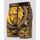 【PSD】GREEK GOLD STANDARD LENGTH バンダナ柄 ピーエスディー メンズ パンツ ボクサーパンツ マイクロメッシュポーチ 通気性抜群 ...