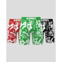 【PSD】3 PACK - ISLAND TIME STANDARD LENGTH バンダナ柄 ピーエスディー メンズ パンツ ボクサーパンツ マイクロメッシュ...