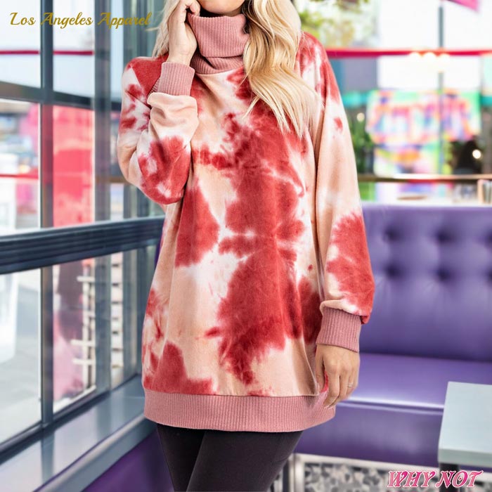 レディース ニット トップス タートル ゆったり 着こなし 長め S.M.L トマト インポート from LA MADE ..