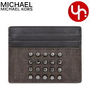 マイケル・コース 定期入れ メンズ マイケルコース MICHAEL KORS 小物 カードケース 36T7LMND1V ブラウン メンズ レディース 特別送料無料 ジェット セット シグネチャー スタッズ メンズ トール カード ケース アウトレット ブランド 通販