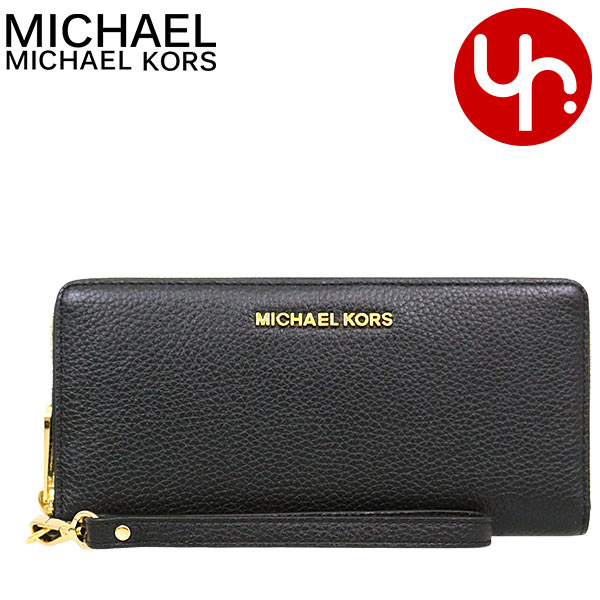 マイケル・コース 革長財布 レディース マイケルコース MICHAEL KORS 財布 長財布 35T7GTVE7L ブラック 特別送料無料 マイケルコース ジェット セット トラベル レザー トラベル コンチネンタル ラウンド ジップ アウトレット レディース ブランド 通販