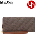 マイケルコース MICHAEL KORS 財布 長財布 35F8GTVT3B ブラウン 特別送料無料 ジェット セット トラベル シグネチャー トラベル コンチ...