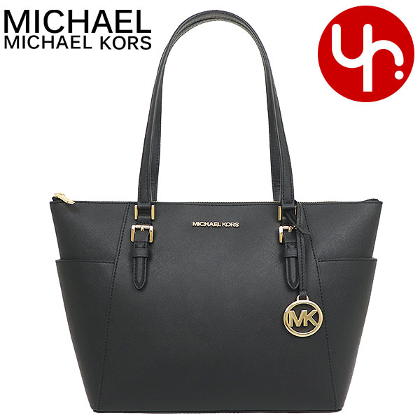 マイケルコース トートバッグ マイケルコース MICHAEL KORS バッグ トートバッグ 35T0GCFT7L ブラック 特別送料無料 シャーロット レザー ラージ トップ ジップ トート アウトレット レディース ブランド 通販 通勤