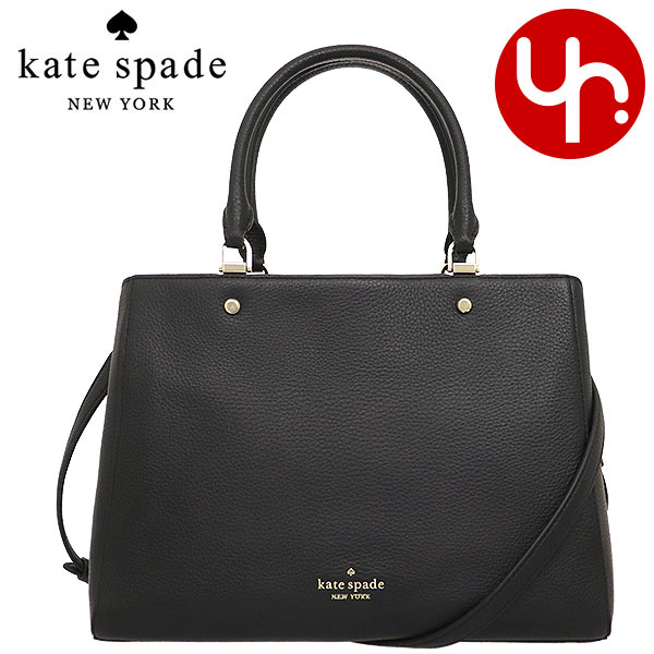 ケイトスペード ケイトスペード kate spade バッグ ハンドバッグ WKR00335 ブラック 特別送料無料 レイラ レザー ミディアム トリプル コンパートメント サッチェル アウトレット品 レディース ブランド 通販 斜めがけ