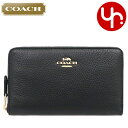 コーチ 革二つ折り財布 レディース コーチ COACH 財布 二つ折り財布 FC4124 C4124 ブラック 特別送料無料 ラグジュアリー ペブルド レザー ミディアム ジップ アラウンド アウトレット品 レディース ブランド 通販 2021SS