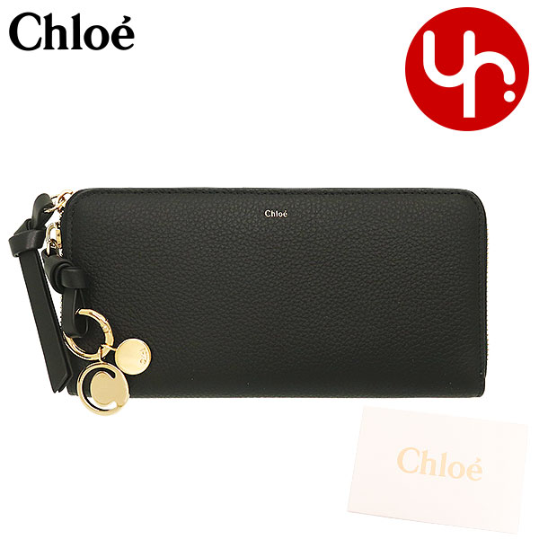 クロエ 長財布 レディース クロエ chloe 財布 長財布 CHC21WP941 F57 ブラック 特別送料無料 ALPHABET アルファベット レザー ロング ジップ ウォレット レディース ブランド 通販