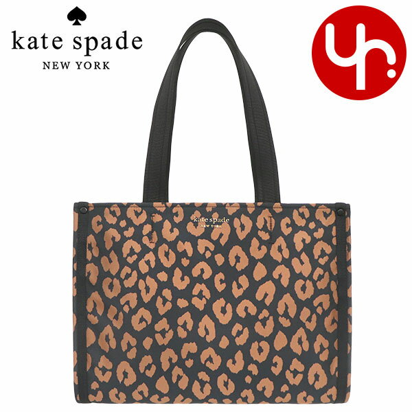 ケイトスペード kate spade バッグ トートバッグ K4462 ブラックマルチ 特別送料無料 ザ リトル ベター サム レオパード リサイクル ポリエステル ミディアム トート レディース ブランド 通販 通勤