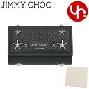 ジミーチュウ JIMMY CHOO 小物 キーケース NEPTUNE UUF ブラック×シルバー 特別送料無料 ネプチューン スタースタッズ ソフト グレイニー カーフ レザー 6連 キーケース レディース ブランド 通販