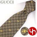 グッチ GUCCI アパレル ネクタイ 545078 4E002 ベージュ メンズ 特別送料無料 GIBI インターロッキング GG ビー シルク ジャガード ...