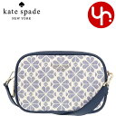 ケイトスペード kate spade バッグ ショルダーバッグ PXR00075 スレートブルーマルチ 特別送料無料 インフィニット スペード フラワー PVC コーテッド キャンバス ミディアム カメラ バッグ レディース ブランド 通販 斜めがけ 旅行