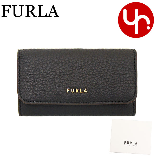 フルラ キーケース フルラ FURLA 小物 キーケース RAC5UNO HSF000 オニキス×ネロ O6000 ONYX/NERO 特別送料無料 フルラ バビロン レザー 4連 キーケース レディース ブランド 通販