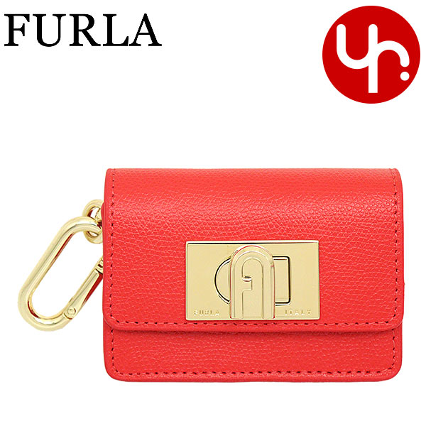 フルラ FURLA 小物 カードケース RAH1FIC ARE000 フォーコ 09A00 FUOCO 特別送料無料 フルラ アイコナ 1927 レザー キーリング カードケース レディース ブランド 通販 2022