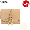 クロエ chloe 財布 三つ折り財布 CHC21WP945 F57 ライトタン 特別送料無料 ALPHABET アルファベット レザー スモール トリフォール...