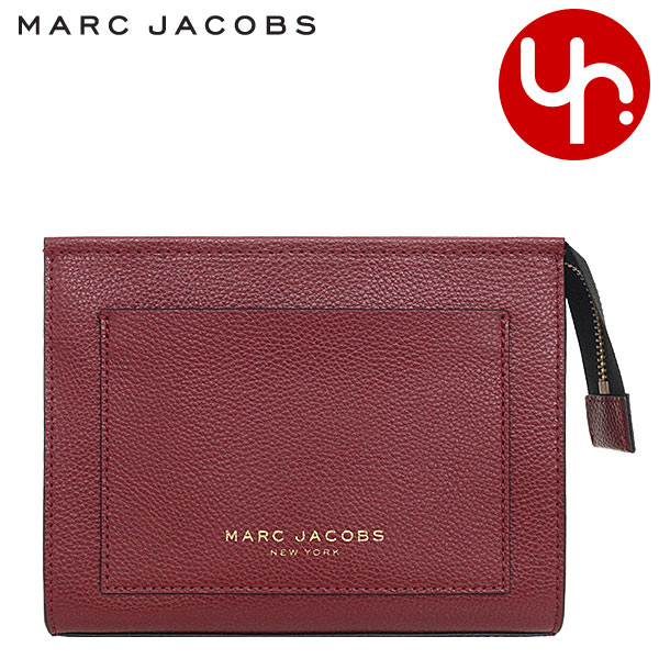 マークジェイコブス ポーチ（レディース） マークジェイコブス Marc Jacobs 小物 ポーチ S202L01PF22 ポメグラネイト 特別送料無料 グラインド スプリット レザー コスメティック ポーチ アウトレット品 レディース ブランド 通販