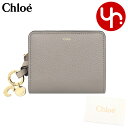 クロエ 二つ折り財布 レディース クロエ chloe 財布 二つ折り財布 CHC22WP765 F57 カシミアグレー 特別送料無料 ALPHABET アルファベット レザースモール ウォレット レディース ブランド 通販