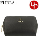 フルラ FURLA 小物 ポーチ WE00449 ARE000 オニキス×ネロ O6000 ONYX/NERO 特別送料無料 フルラ カメリア レザー ミディア...