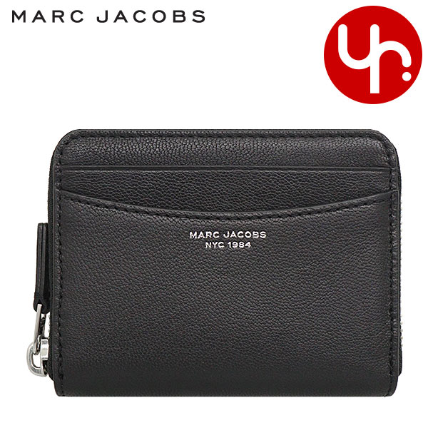 マークジェイコブス Marc Jacobs 財布 コインケース S178L03FA22 ブラック 特別送料無料 ザ スリム 84 ゴート レザー ジップ アラウンド ウォレット レディース ブランド 通販