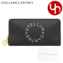 ステラマッカートニー STELLA McCARTNEY 財布 長財布 700251 WP0057 ブラック 特別送料無料 ステラ ロゴ エンボスド グレイン マット エコ フェイクレザー コンチネンタル ジップ アラウンド ウォレット レディース ブランド 通販