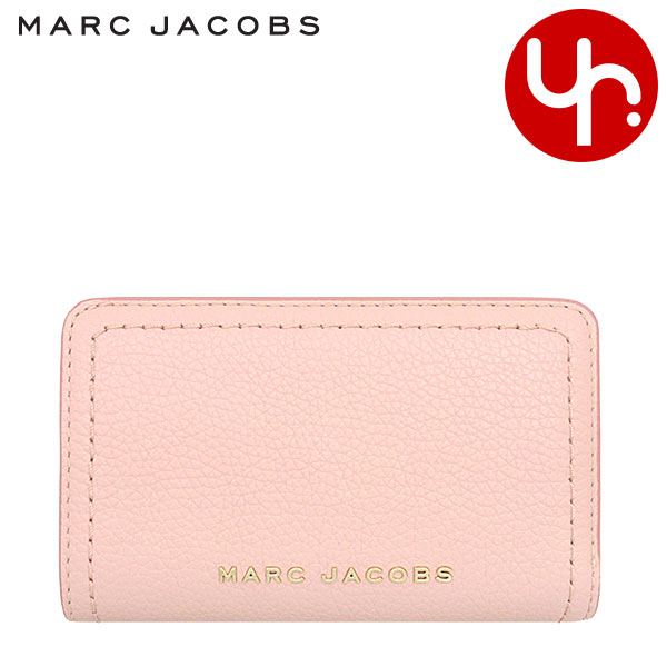 マーク ジェイコブス 二つ折り財布 レディース マークジェイコブス Marc Jacobs 財布 二つ折り財布 S104L01SP21 ピーチウィップ 特別送料無料 ザ グルーブ レザー コンパクト ウォレット アウトレット品 レディース ブランド 通販 L型