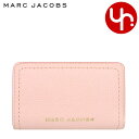 マーク ジェイコブス 革二つ折り財布 レディース マークジェイコブス Marc Jacobs 財布 二つ折り財布 S104L01SP21 ピーチウィップ 特別送料無料 ザ グルーブ レザー コンパクト ウォレット アウトレット品 レディース ブランド 通販 L型