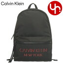 カルバン クライン Calvin Klein バッグ リュック K50K506520 ブラック 特別送料無料 リサイクル ポリエステル ロゴ キャンパス バックパック メンズ レディース ブランド 通販 旅行 通勤