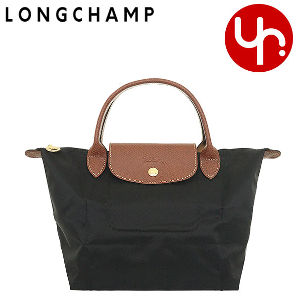 ロンシャン LONGCHAMP バッグ ハンドバッグ L1621 089 ノワール 特別送料無料 ル プリアージュ オリジナル リサイクル キャンバス トップ ハンドル バッグ S レディース ブランド 通販 2023SS