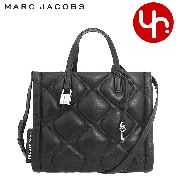 マークジェイコブス Marc Jacobs バッグ ショルダーバッグ H047L01RE22 ブラック 特別送料無料 グラインド キルティング ラム レザー ミニ トートバッグ アウトレット品 レディース ブランド 通販 斜めがけ 2023SS