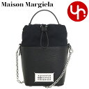 メゾンマルジェラ Maison Margiela バッグ ショルダーバッグ S61WG0035 P4348 ブラック 特別送料無料 5AC ファイブ エー シー カーフ レザー コットン チェーン バケット バッグ レディース ブランド 通販 斜めがけ 2023SS