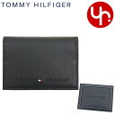 トミーヒルフィガー トミー ヒルフィガー TOMMY HILFIGER カードケース 名刺入れ 31TL20X014 ブラック 特別送料無料 WELLESLEY ジェニュイン レザー カードケースメンズ ブランド 通販