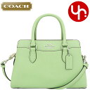 コーチ COACH バッグ ハンドバッグ FCH297 CH297 ペールピスタチオ 特別送料無料 ラグジュアリー クロスグレーン レザー ミニ ダーシー キャリーオール アウトレット品レディース ブランド 通販 斜めがけ 2023SS